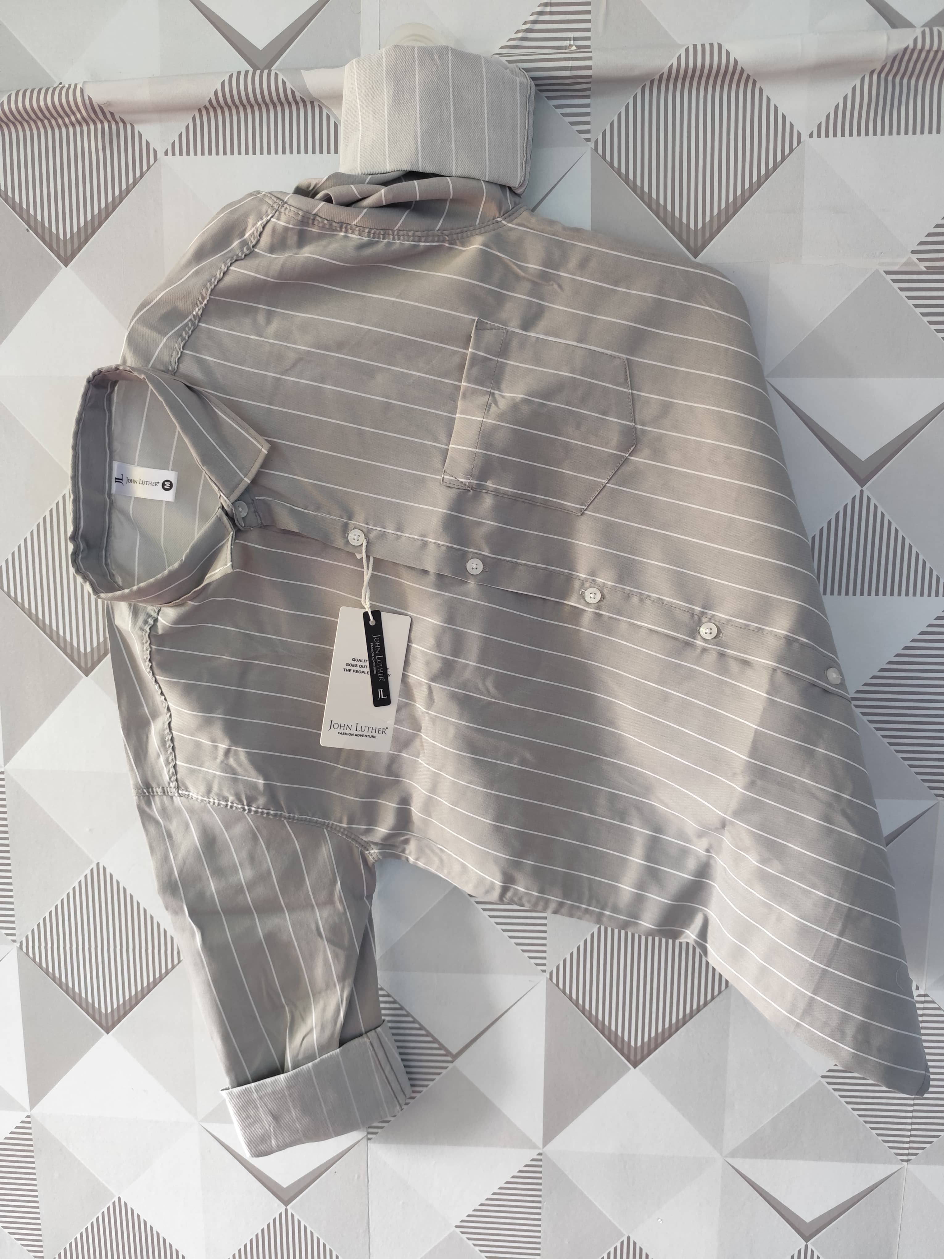 Men’s Full Sleeve Striped Shirt