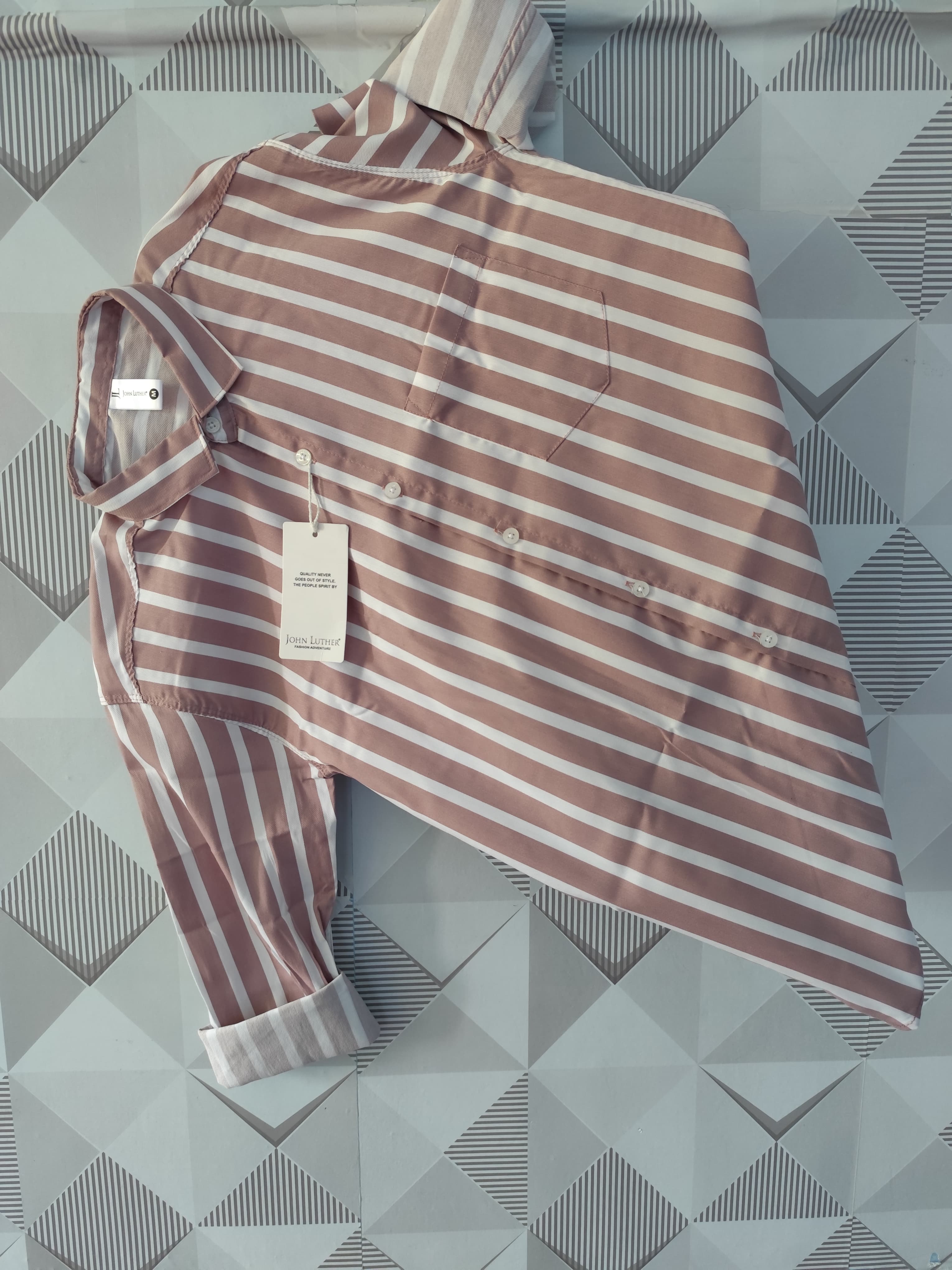 Men’s Full Sleeve Striped Shirt