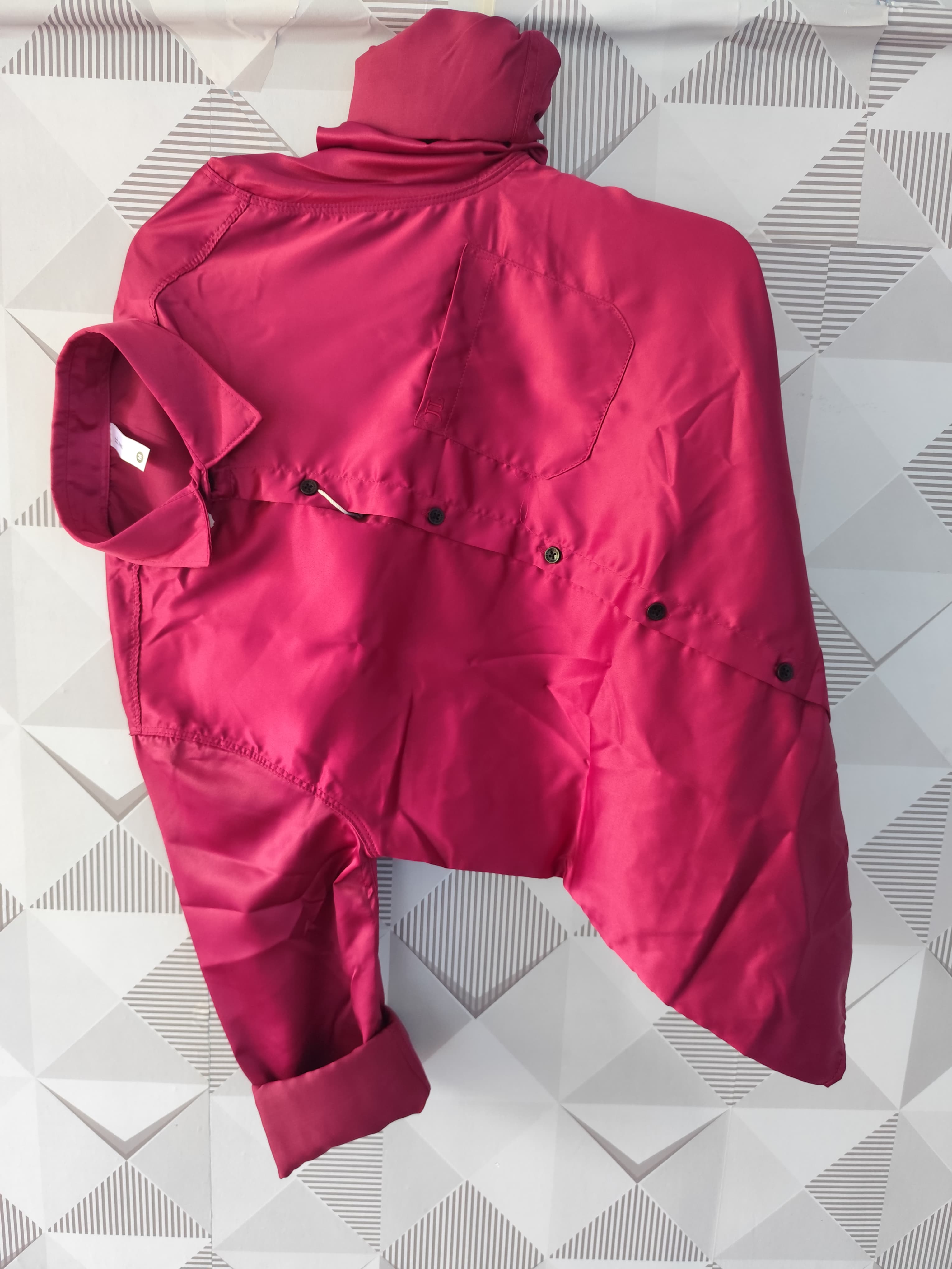 Men’s Full Sleeve Solid Shirt