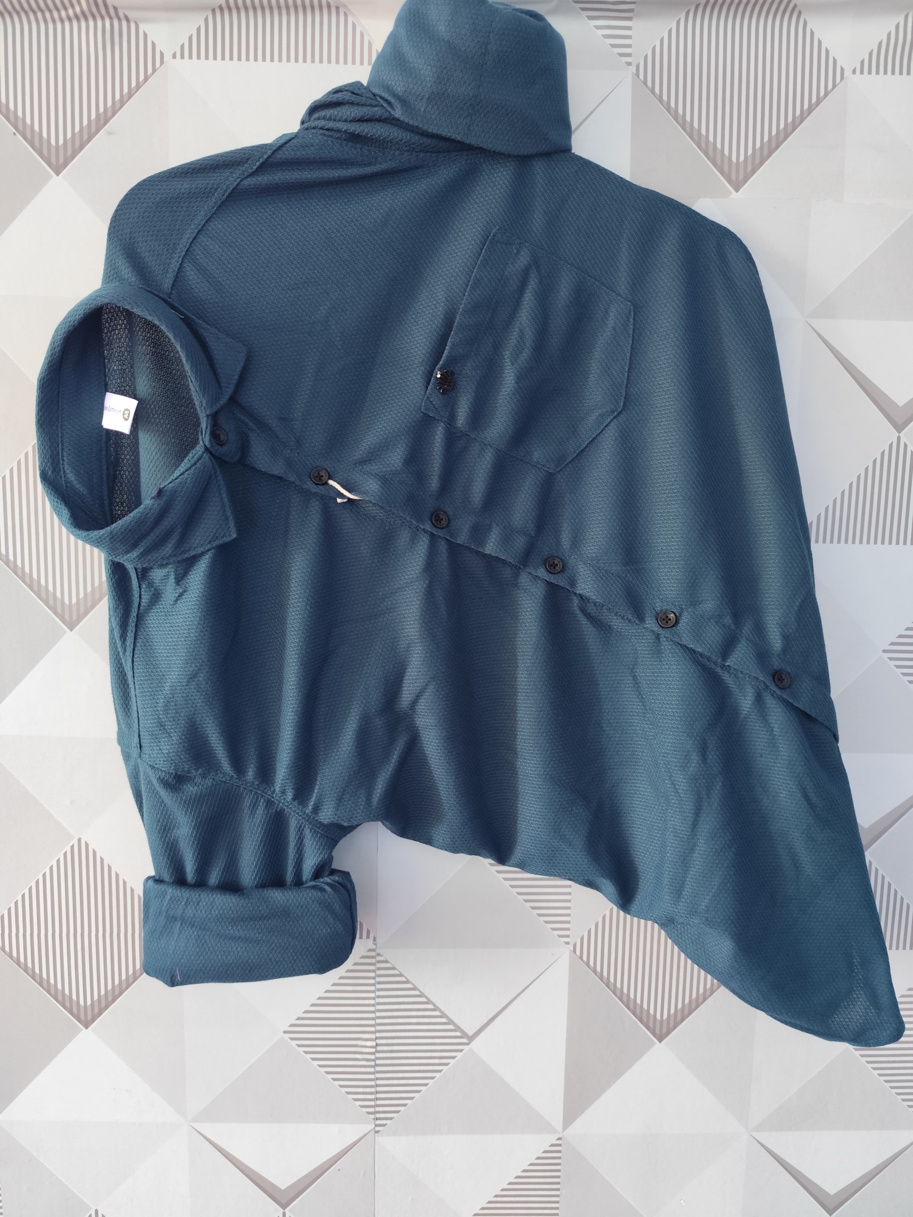 Men’s Full Sleeve Solid Shirt