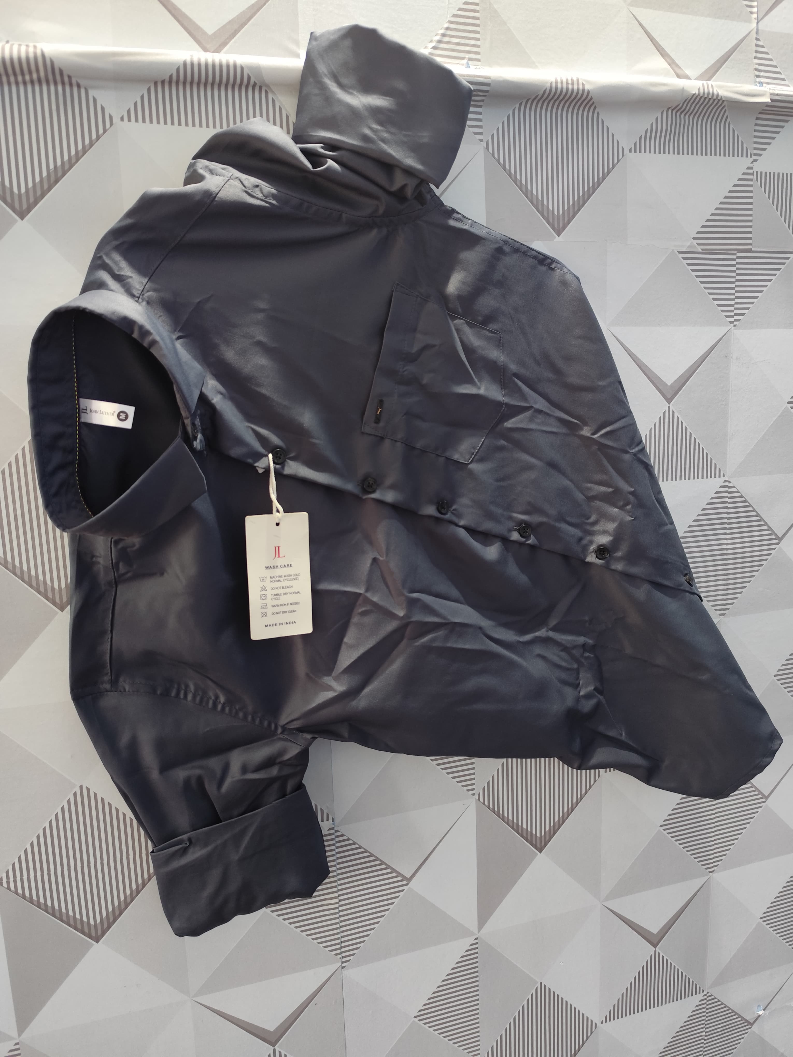 Men’s Full Sleeve Solid Shirt