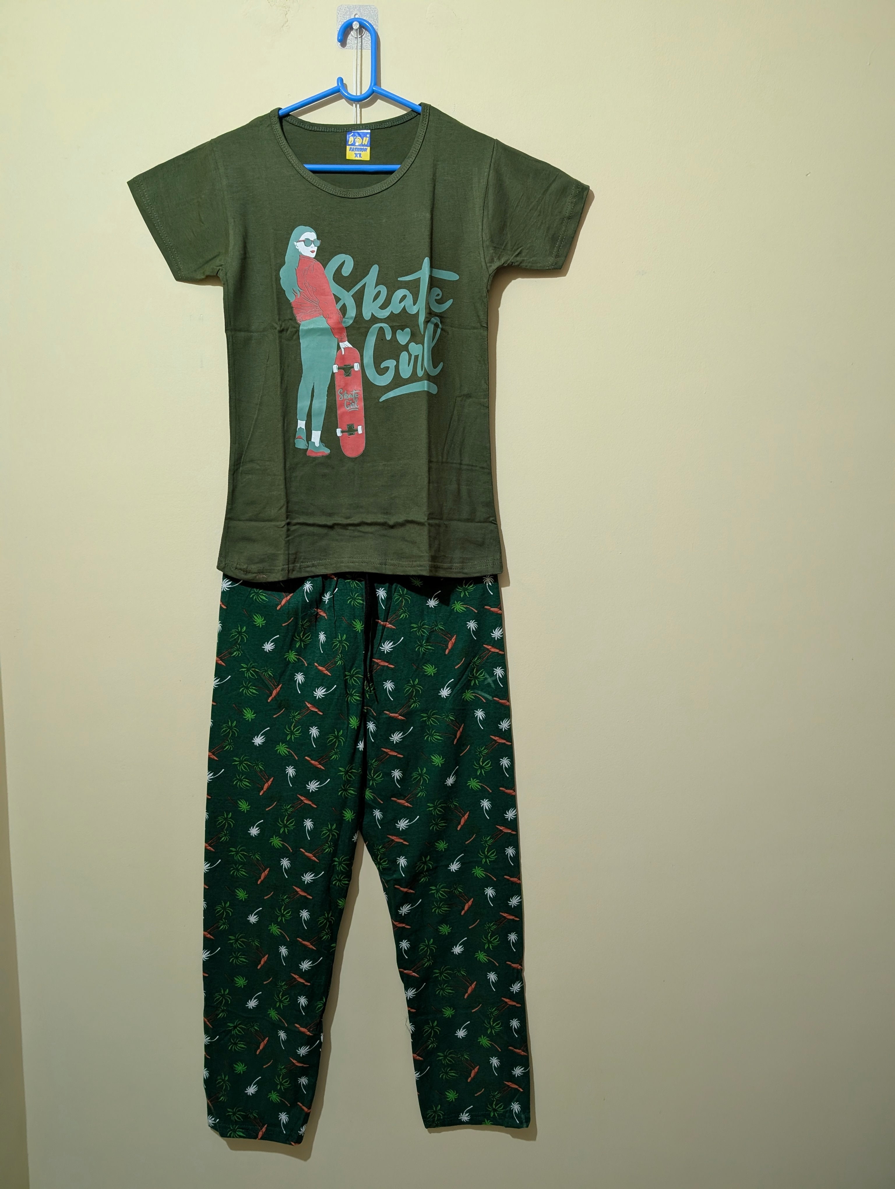 Women's Night Wear Pant Set