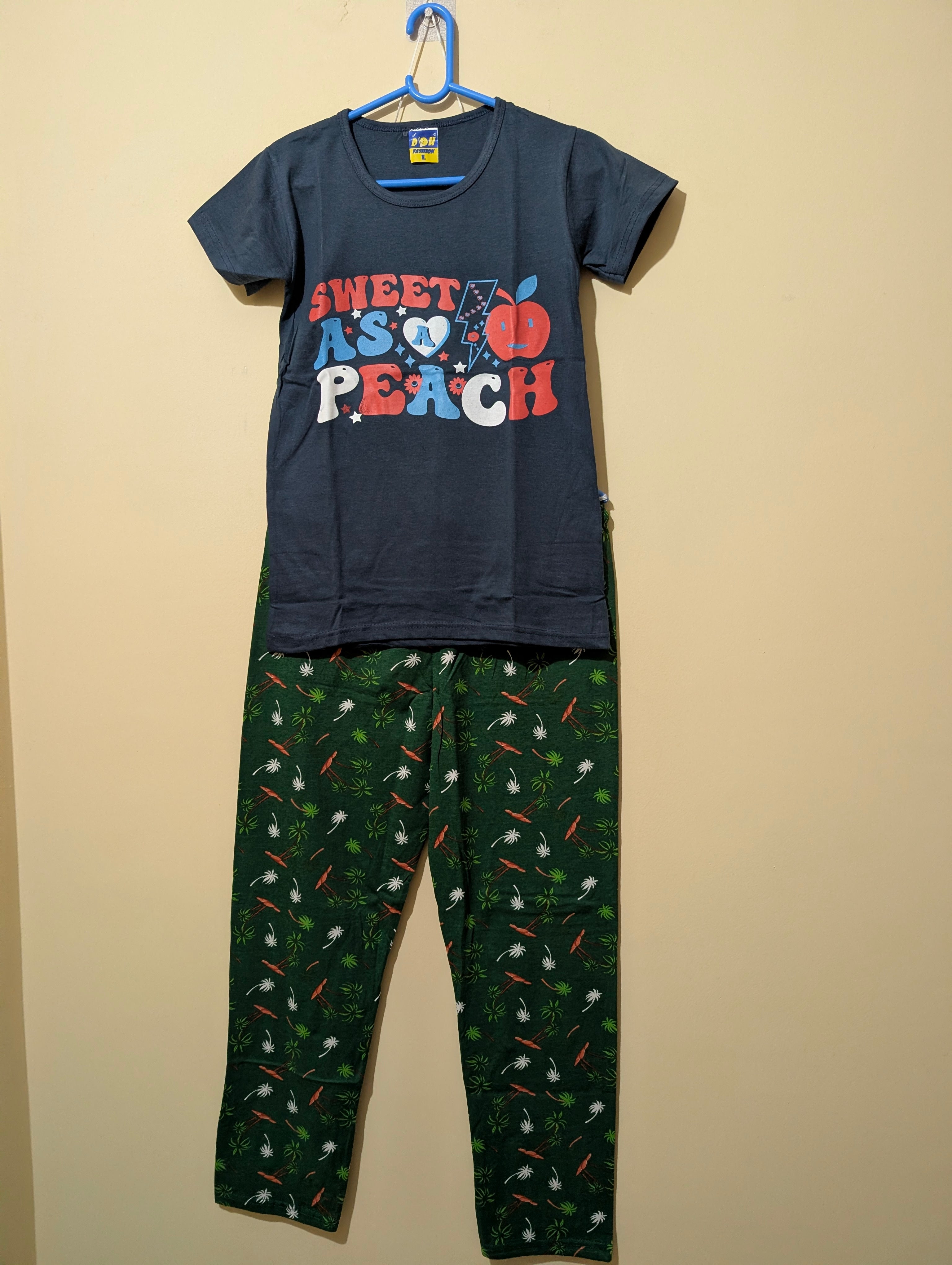 Women's Night Wear Pant Set